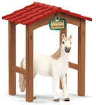Zestaw do zabawy Schleich Farmworld Horse stall with Horses (4055744022340) - obraz 4