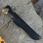 Туристический нож Gorillas BBQ Викинг с травлением (NT-115) - изображение 7