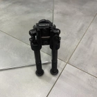 Сошки Konus Bipod-T, 12-23 см, быстрое крепление планку Weaver/Picatinny, резиновые наконечники - изображение 9