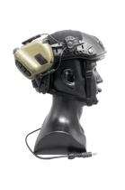 Активні навушники EARMOR M32H for ARC Helmet Rails олива - изображение 2