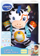 Zabawka interaktywna VTech Vtech Baby Hit Zebra Biała (5900511612387) - obraz 1