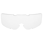 Окуляри захисні маска зі змінними лінзами та чохлом SPOSUNE JY-027-4 оправа-хакі колір лінз сірий - зображення 4