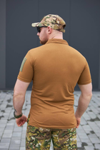 Мужская футболка Поло Койот цвет Cool-pass 60 - изображение 2