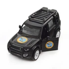 Автомодель серии "Шевроны Героев" Land Rover Defender 110 "ГУР МО" TechnoDrive 250364M