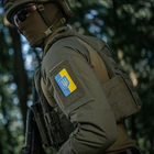 Флаг Украины с нашивка мм) гербом вертикальная M-Tac Full Color/GID (80х50 - изображение 4