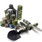 Маскувальна збройова камуфляжна стрічка, клейка, еластична, кінезіо тейп Ліс піксель - зображення 2