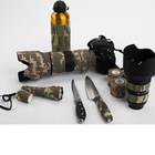 Маскувальна збройова камуфляжна стрічка, клейка, еластична, кінезіо тейп Ліс - зображення 5