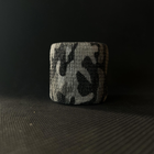 Маскировочная оружейная камуфляжная лента, клейкая, эластичная, кинезио тейп Зима - изображение 1