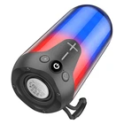 Портативная беспроводная Bluetooth колонка Borofone BR33 RGB Подсветка |BT5.0, 10W, USB, TF, AUX, FM| black