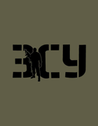 Бавовняна футболка прямого крою ЗСУ з принтом військовий олива 50 - зображення 2