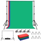 Фон Puluz Kit Green/Blue/Red 200x200 cm (PKT5204)