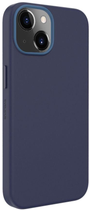 Панель Evelatus Genuine Leather case with MagSafe для Apple iPhone 13 Blue (4752192064051) - зображення 1
