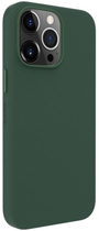 Панель Evelatus Genuine Leather Case MagSafe для Apple iPhone 14 Pro Dark Green (4752192060527) - зображення 1