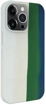 Etui plecki Evelatus Silicone case Multi-Colored do Apple iPhone 14 Pro Max Green (4752192063375) - obraz 1