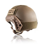 Каска Шлем тактический "FAST" Баллистический уровень защиты NIJ IIIA. Кевларовый Койот. - изображение 8
