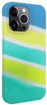 Etui plecki Evelatus Silicone Case Multi-Colored do Apple iPhone 15 Pro Yellow/Green (4752192068448) - obraz 1