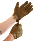 Перчатки тактические с закрытыми пальцами Military Rangers BC-9875 2XL Хаки - изображение 4