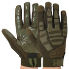 Перчатки тактические с закрытыми пальцами Military Rangers BC-8799 XL Оливковый - изображение 1