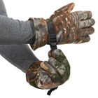 Рукавиці для полювання та риболовлі на хутрі SP-Sport BC-8563 L Камуфляж Ліс - зображення 4