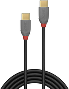 Kabel Lindy USB Type-C - USB Type-C M/M 2 m Gray (4002888368728) - obraz 1