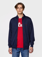 Bluza męska rozpinana streetwear z kołnierzykiem Lee Cooper Enzo-4233 L Granatowa (5904347393816) - obraz 2