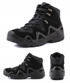 Тактические берцы АК водонепроницаемые армейские ботинки черные 45 - изображение 3
