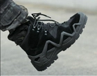 Тактические берцы АК водонепроницаемые армейские ботинки черные 45 - изображение 4