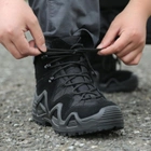 Тактические берцы АК водонепроницаемые армейские ботинки черные 45 - изображение 8
