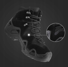 Тактические берцы АК водонепроницаемые армейские ботинки черные 45 - изображение 9