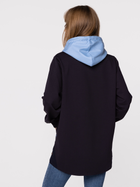 Bluza damska rozpinana streetwear z kapturem Lee Cooper Elia-4508 XL Czarna (5904347394011) - obraz 2