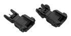 Набір: цілик та мушка DLG Tactical (DLG-166) Low Profile складні на планку Pitcatinny (чорний) - зображення 8
