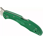 Нож Spyderco Delica 4 Flat Ground ACX 390 Green (C11FPGR) - изображение 6