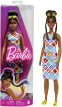 Lalka Barbie Fashionistas w kolorowej sukience (194735094035) - obraz 5