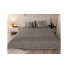 Покрывало Руно двустороннее декоративное Velour Grey ромб 150х220 см (360.55_Grey ромб)