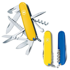 Ніж Victorinox Huntsman Ukraine 91 мм Жовто-синій (1.3713.8.2) - изображение 1