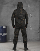 Тактичний літній костюм 3в1 штани+убакс+куртка XL чорний мультикам (87107) - зображення 3