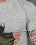 Тактическая мужская футболка Logos-Tac M серая (86908) - изображение 4