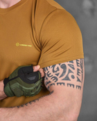 Тактична чоловіча футболка потовідвідна Logos-Tac S койот (86913) - зображення 3