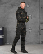 Тактический летний костюм 3в1 штаны+убакс+куртка L черный мультикам (87107) - изображение 10
