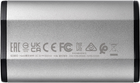 SSD dysk Adata SD810 1TB 2.5" USB Type-C 3D NAND TLC Silver (SD810-1000G-CSG) - obraz 5