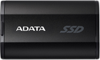 SSD dysk Adata SD810 4TB 2.5" USB Type-C 3D NAND TLC Black (SD810-4000G-CBK) - obraz 1