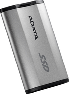 SSD dysk Adata SD810 2TB 2.5" USB Type-C 3D NAND TLC Silver (SD810-2000G-CSG) - obraz 2