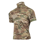 Тактическая рубашка Vik-tailor Убакс с коротким рукавом Мультикам, 46 - изображение 1