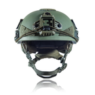 Кевларовый шлем "TOR-D-VN" WENDY каска улучшенная. Олива. Баллистический NIJ IIIA. - изображение 7