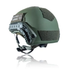 Кевларовый шлем "TOR-D-VN" WENDY каска улучшенная. Олива. Баллистический NIJ IIIA. - изображение 9