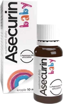 Suplement diety Aflofarm Asecurin Baby 10 ml (5902802703194) - obraz 1