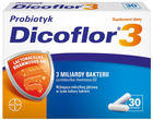 Probiotyk Bayer Dicoflor 3 30 caps (5908229303443) - obraz 1