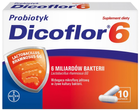 Probiotyk Bayer Dicoflor 6 10 caps (5908229303450) - obraz 1