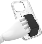 Etui plecki CLCKR Stand and Grip Case 54504 do Apple iPhone 15 Pro Transparent/Black (4251993301476) - obraz 6