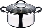 Кастрюля с крышкой MasterPro Foodies collection 5 л (BGMP-1502-BK)
